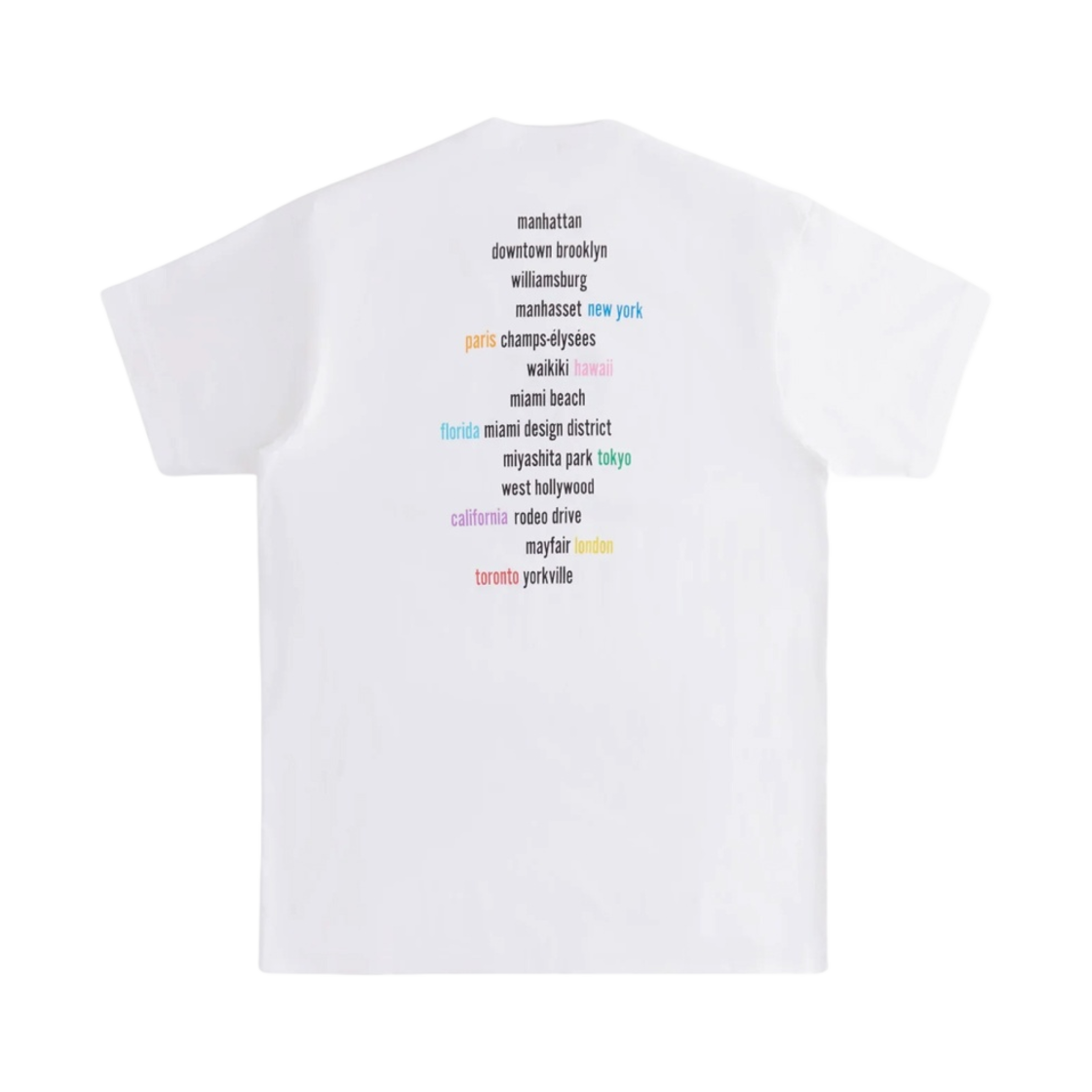 키스 트릿츠 파리 카페 티셔츠 화이트(Kith Treats Paris Cafe T-Shirt White) - 2