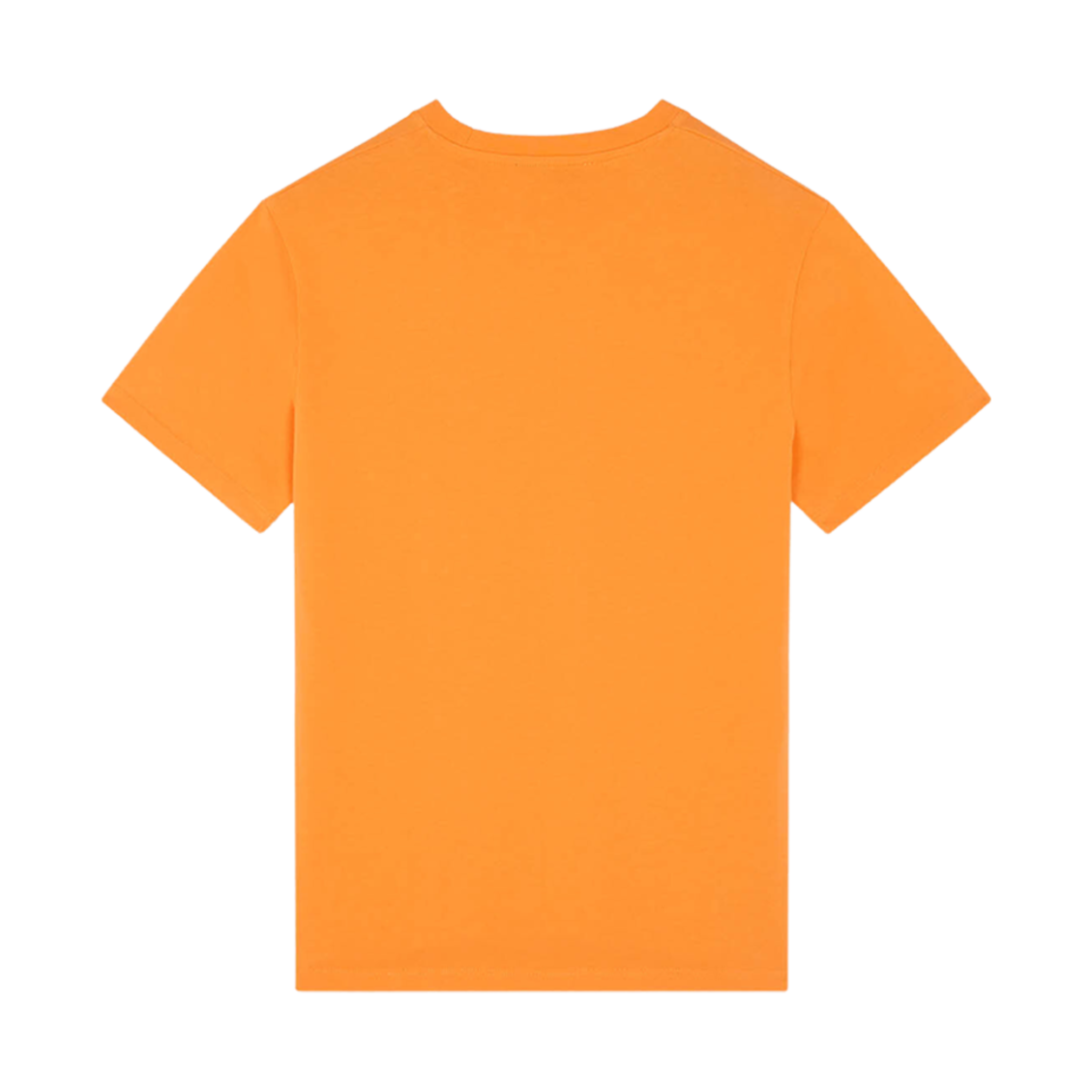 메종 키츠네 미니 핸드라이팅 클래식 티셔츠 네온 오렌지(Maison Kitsune Mini Handwriting Classic T-Shirt Neon Orange) - 2
