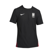 Nike Korea Strike Elite Soccer Short Sleeve Top Black Global Red