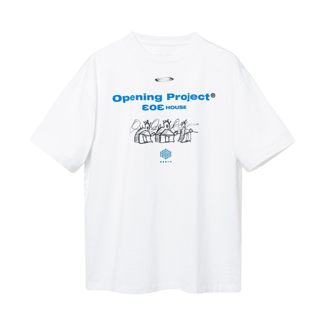 오프닝프로젝트 홈타운 티셔츠 화이트