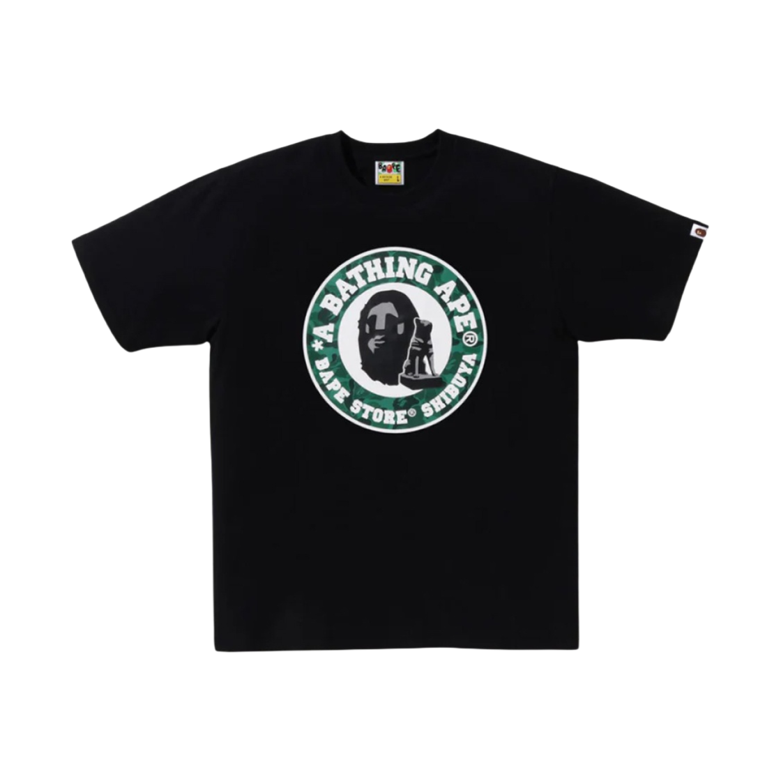 베이프 스토어 시부야 티셔츠 블랙