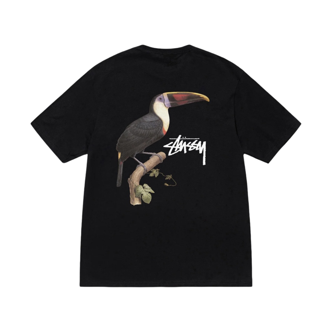 스투시 투칸 티셔츠 블랙