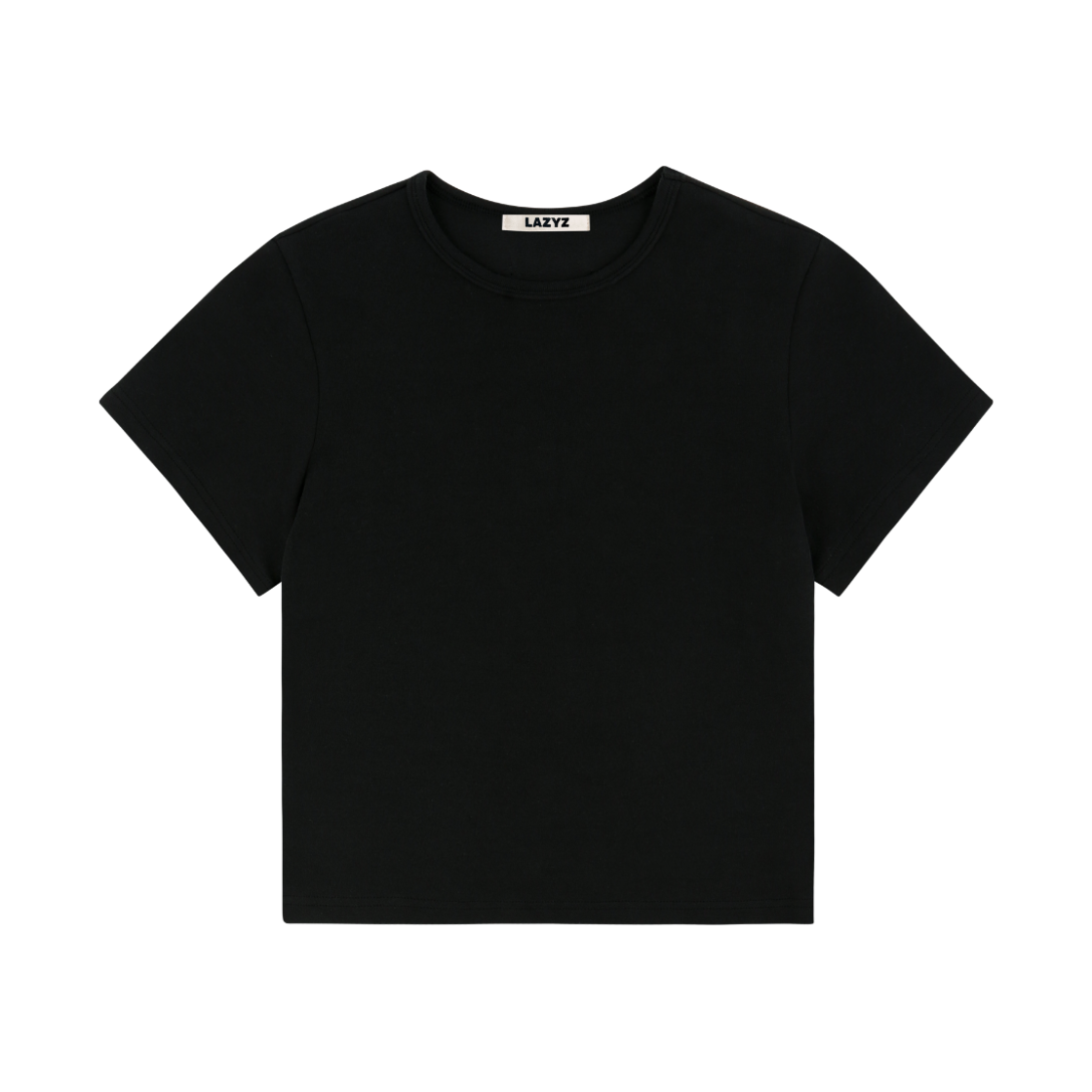 레이지지 데이 크롭 티셔츠 블랙