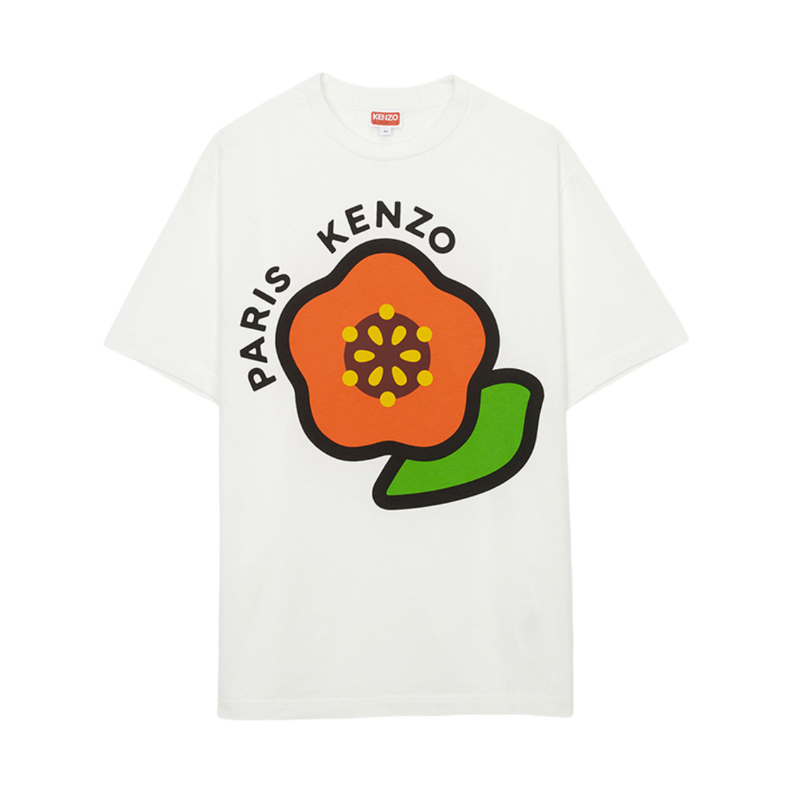 겐조 팝 보케 클래식 티셔츠 오프 화이트