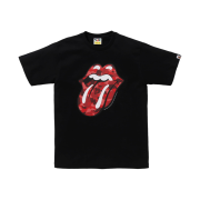 BAPE x The Rolling Stones T-Shirt Black