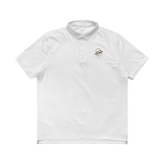 Malbon Golf x Nike Player CTRL Stripe Polo White