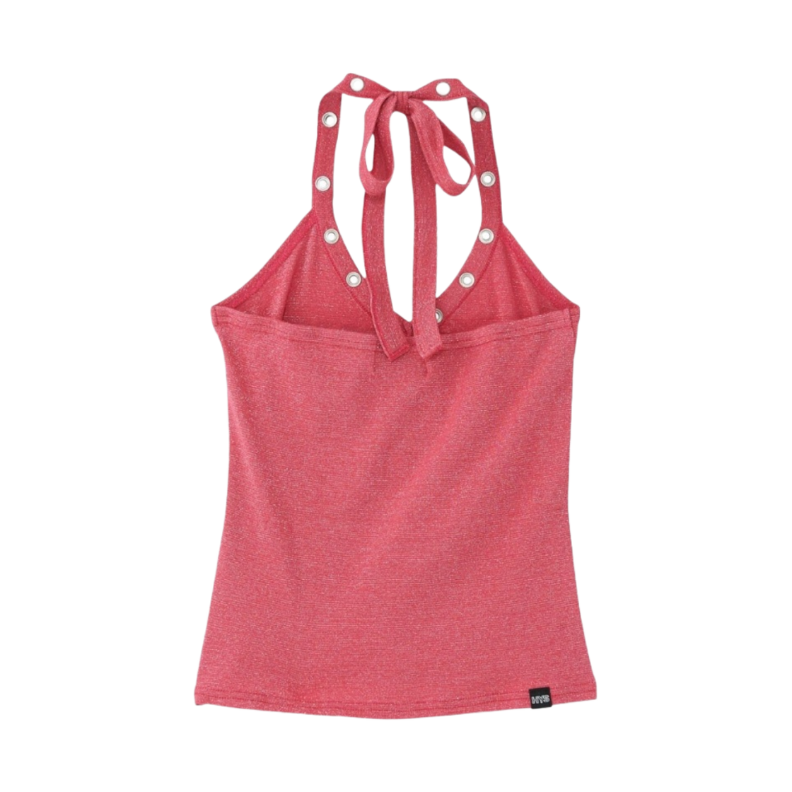 (W) 히스테릭 글래머 시클 걸 홀터넥 핑크((W) Hysteric Glamour Sickle Girl Halterneck Pink) - 2