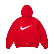 Supreme x Nike Zip Up Hooded Sweatshirt Red - 25SS