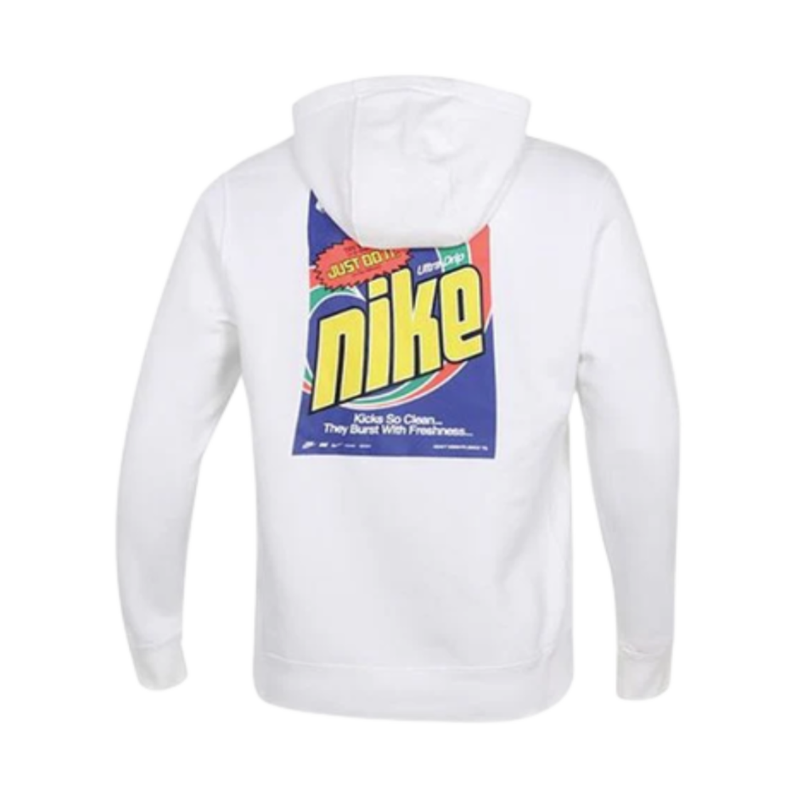 DM2200-100 Nike NSW Casual Sports Pullover Fleece Hoodie White - Asia