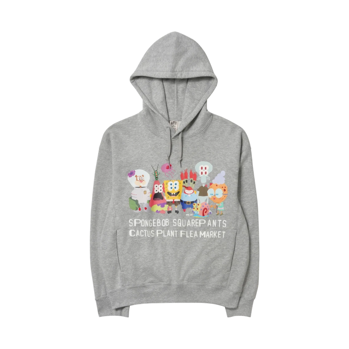 Uniqlo Uniqlo UT x CPFM x SpongeBob Sweat Pull Parka A Gray · L