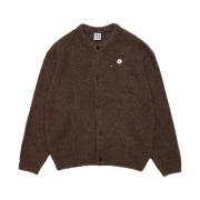 STU Mohair Cardigan Brown