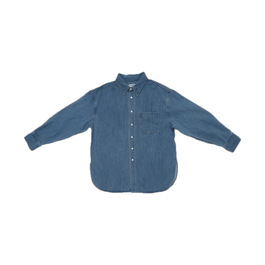 EO2303WSH02BLU EnoughOne Standard Denim Shirt Women Blue