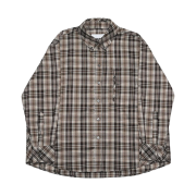Haleine Carpenter Check Shirts Cookie