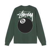 Stussy 8 Ball Pigment Dyed LS T-Shirt