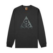 Nike ACG Long Sleeve Logo T-Shirt Black Anthracite - Asia