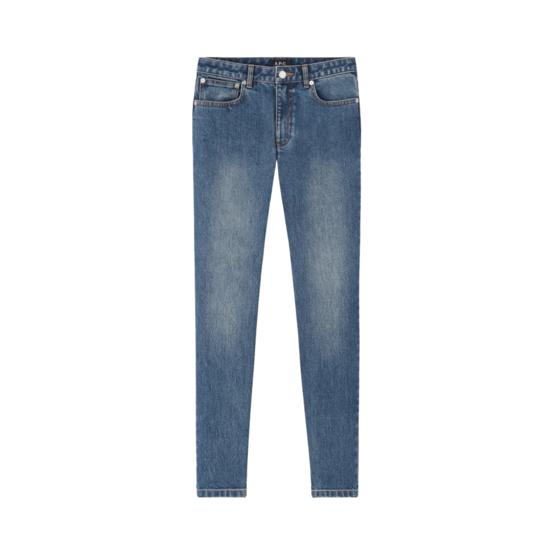 (W) 아페쎄 하이 스탠다드 스톤워시드 인디고((W) A.P.C. High Standard Stonewashed Indigo) - 1