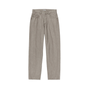 Auralee Hard Twist Faded Brown Denim Wide Pants Mocha Brown - 22SS