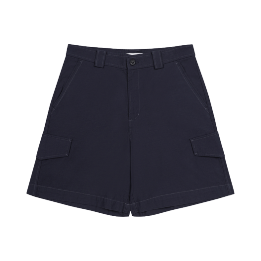 J3POM25321NYX AMOUPRE Woven Cargo Shorts Navy