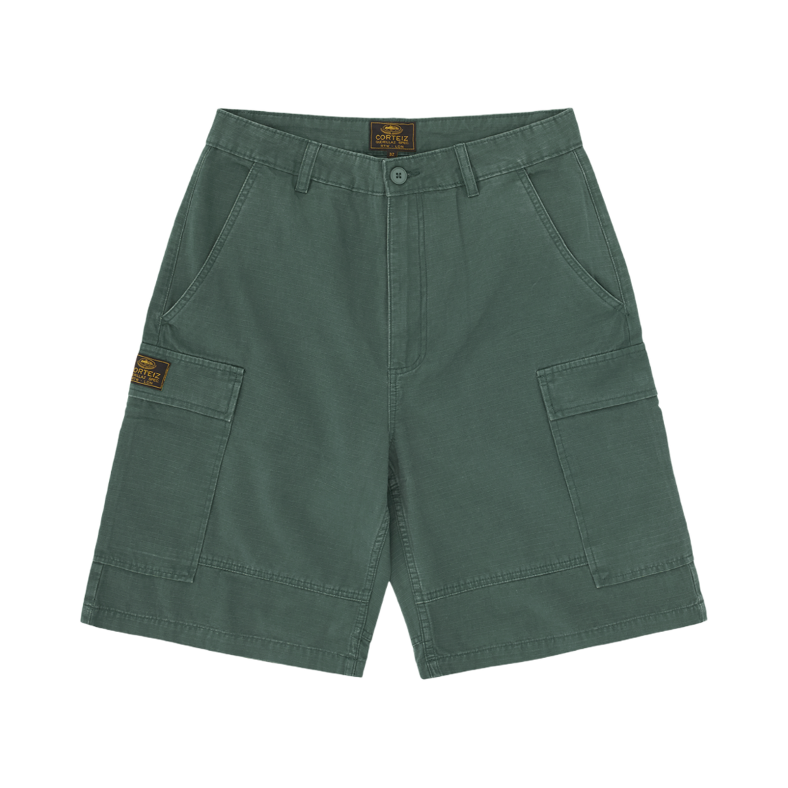 코르테이즈 게릴라즈 카고 쇼츠 올리브(Corteiz Guerillaz Cargo Short Olive)