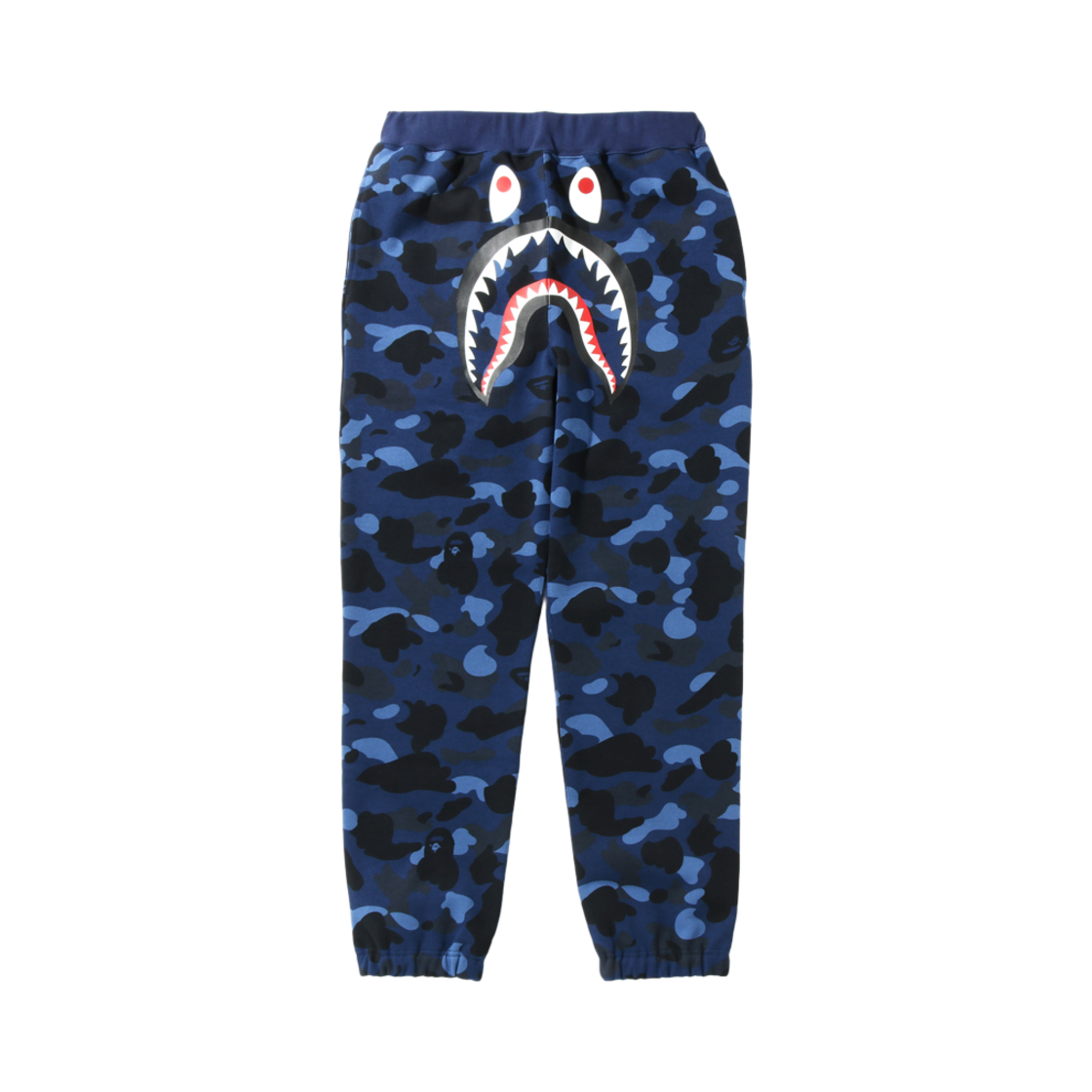 베이프 컬러 카모 샤크 스웨트 팬츠 블루(BAPE Color Camo Shark Sweat Pants Blue) - 1