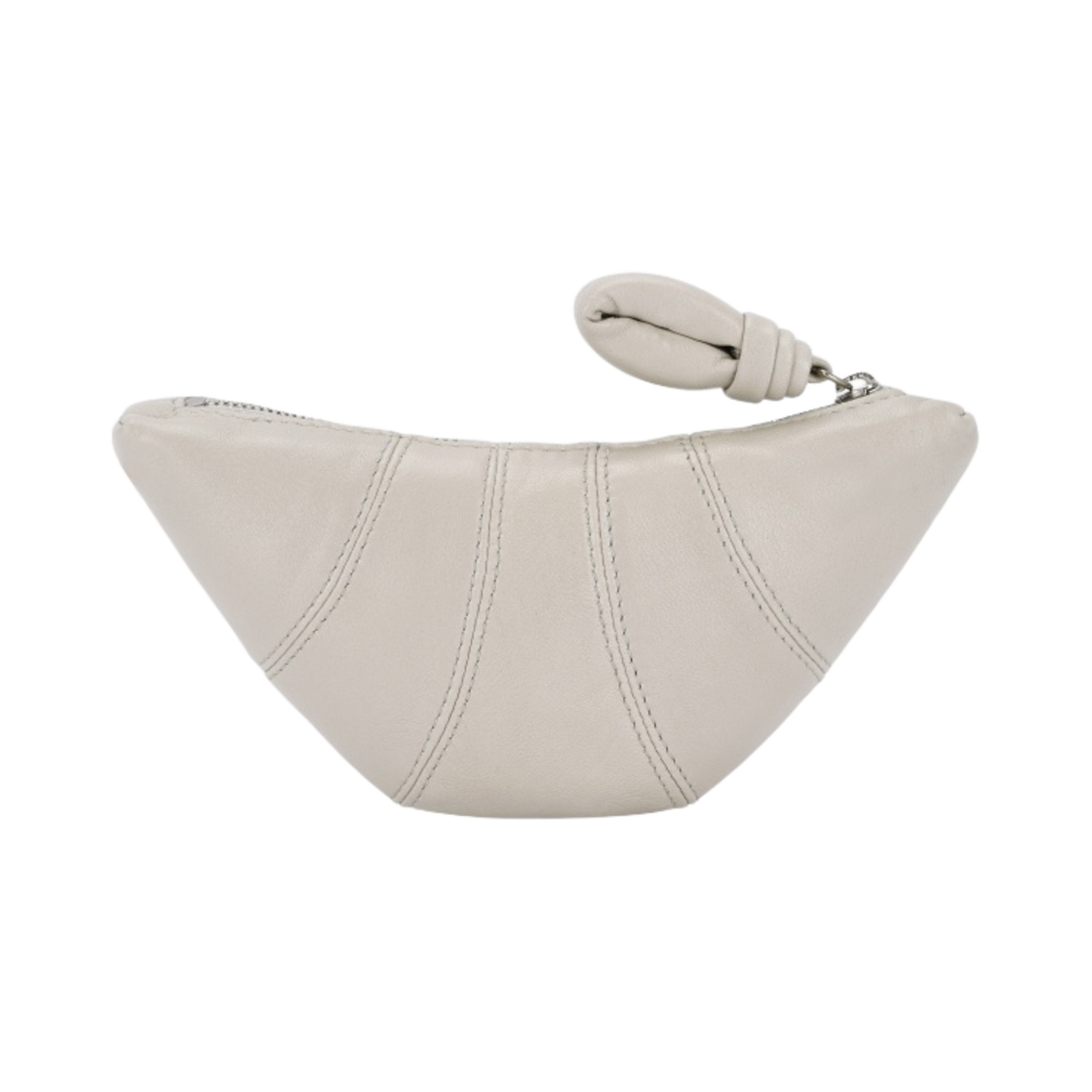 르메르 크루아상 코인 퍼스 소프트 나파 레더 라이트 펠리칸 그레이(Lemaire Croissant Coin Purse Soft Nappa Leather Light Pelican Grey) - 2