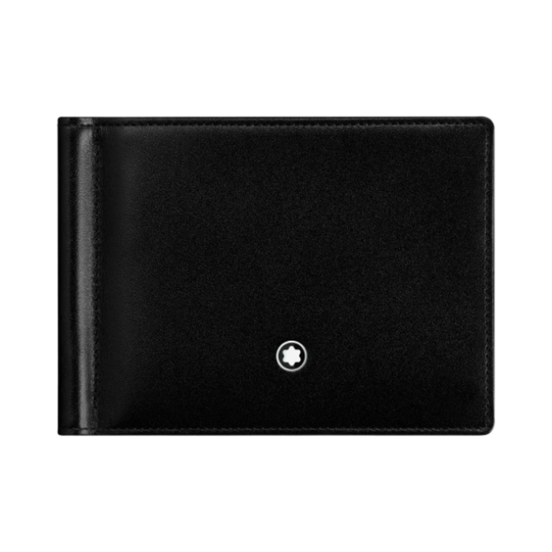 5525 Montblanc Meisterstuck 6cc Money Clip Wallet Black - 대표 이미지 #1