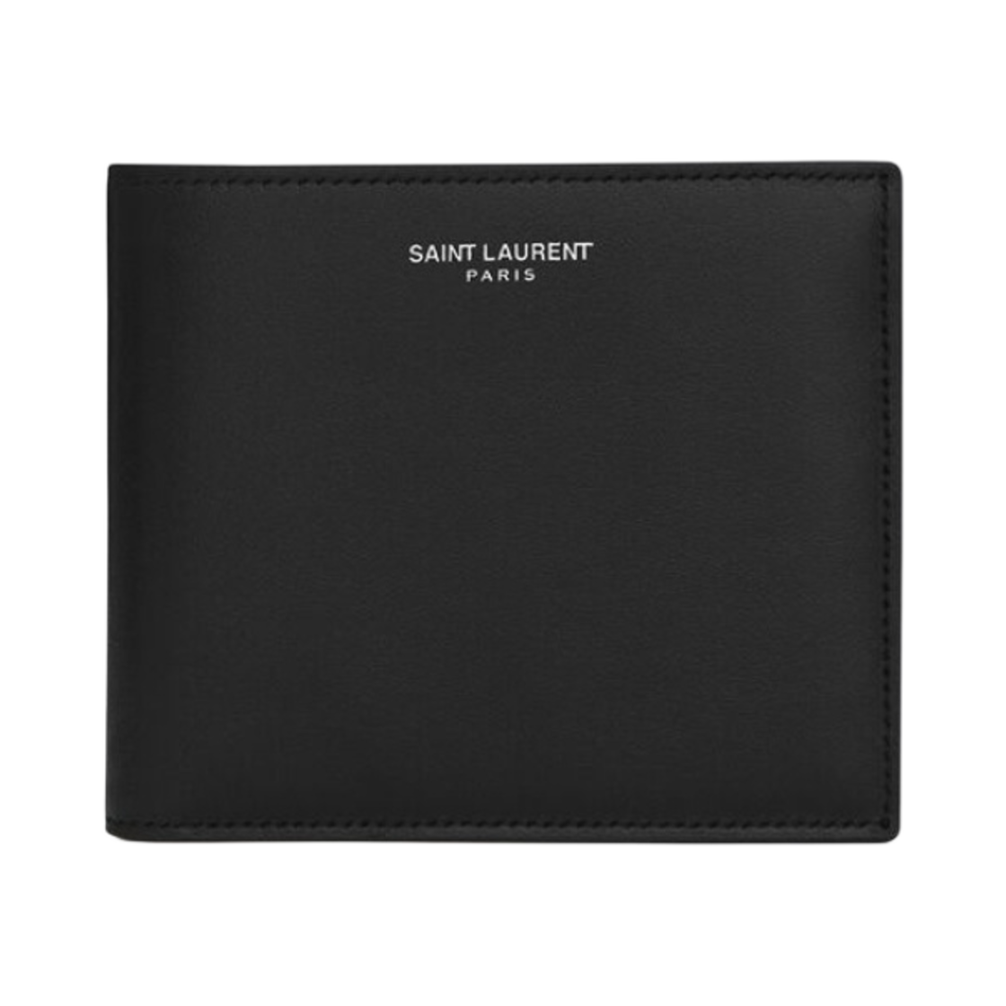 생로랑 이스트/웨스트 레더 모노그램 반지갑 블랙(Saint Laurent East/West Wallet in Smooth Leather Black)