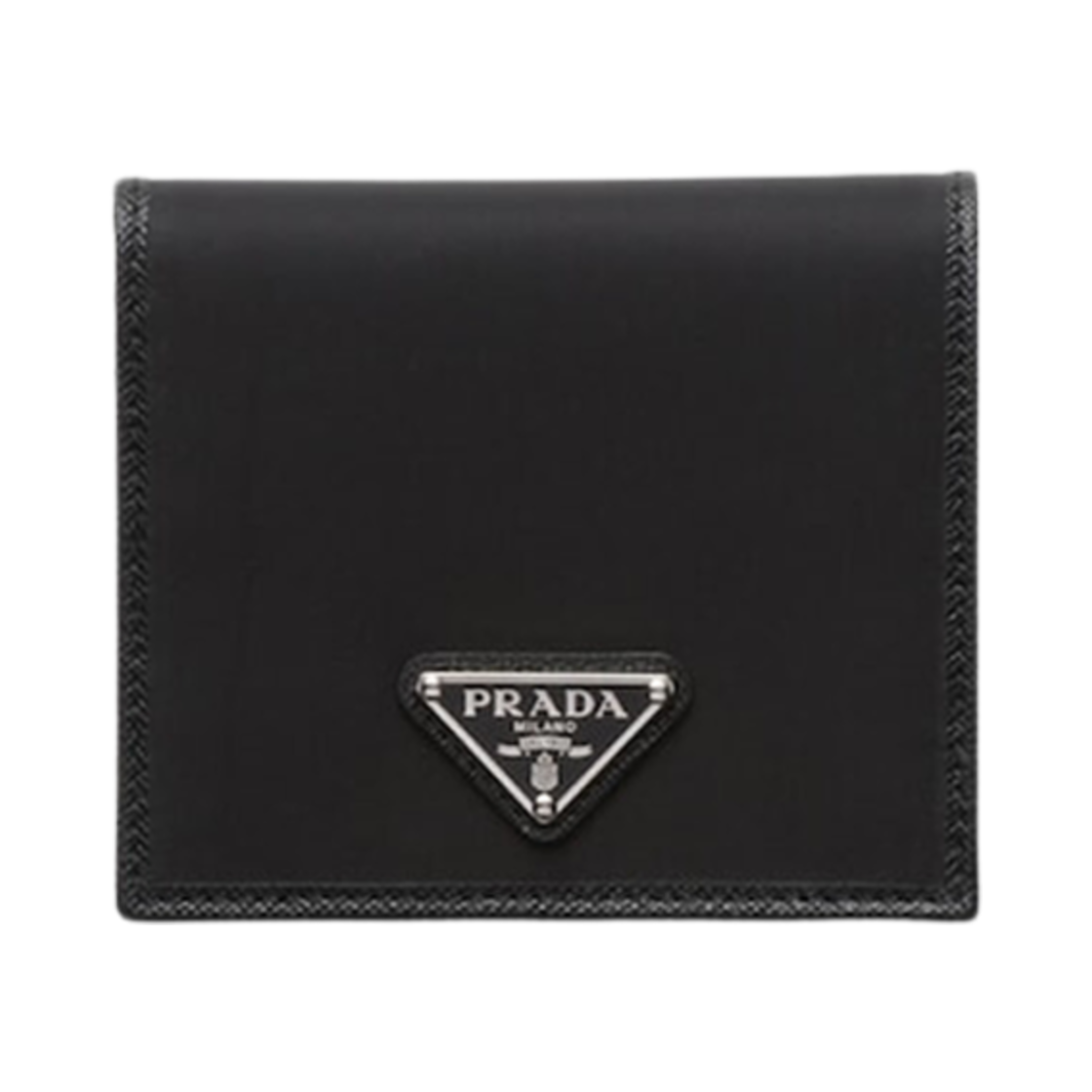 2MO004-2DMH-F0002 Prada Re-Nylon Wallet Black