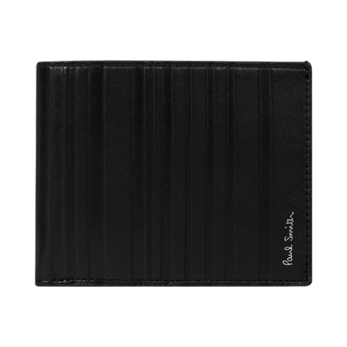 M1A-7267-LSTREM-79 Paul Smith Shadow Stripe Billfold Wallet Black