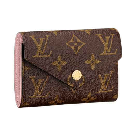 M62360 Louis Vuitton Victorine Wallet Monogram Rose Ballerine