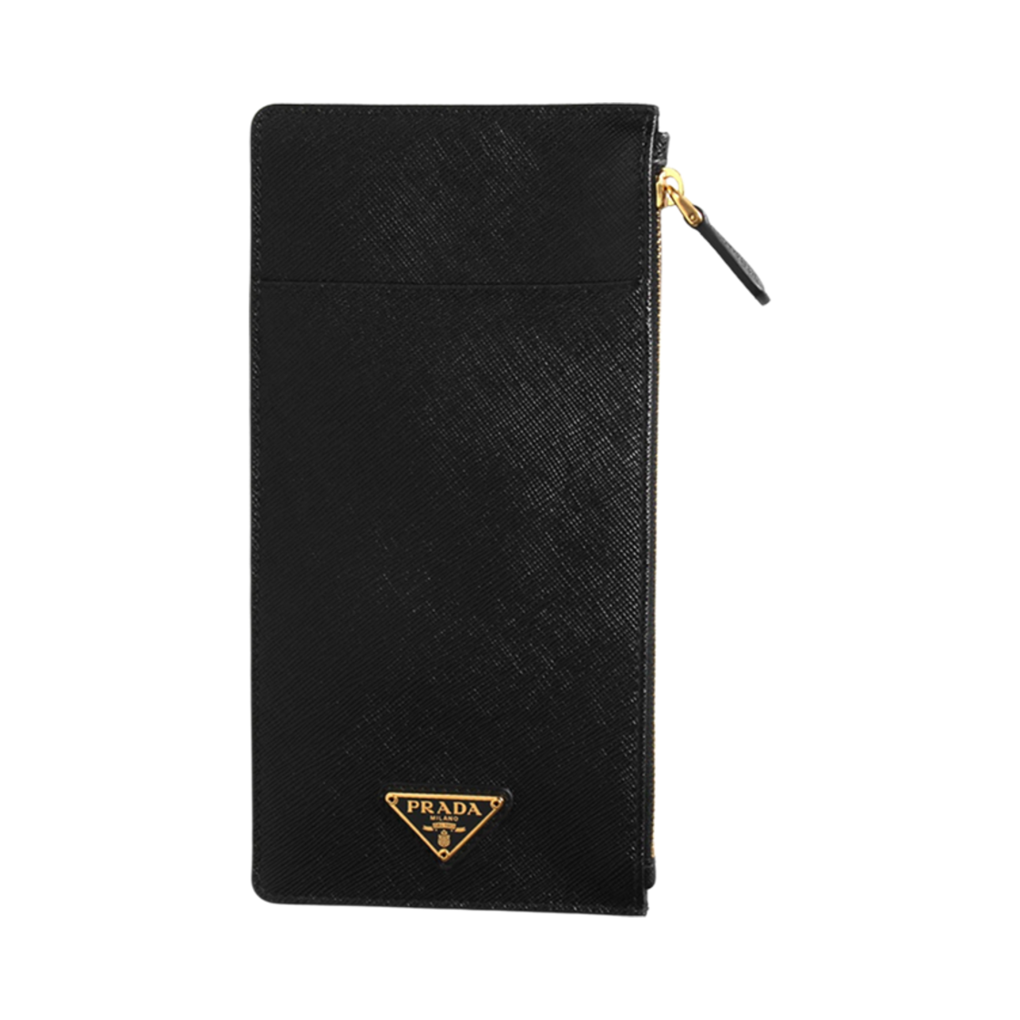 1MB025-QHH-F0002 Prada Saffiano Leather Document Holder Black