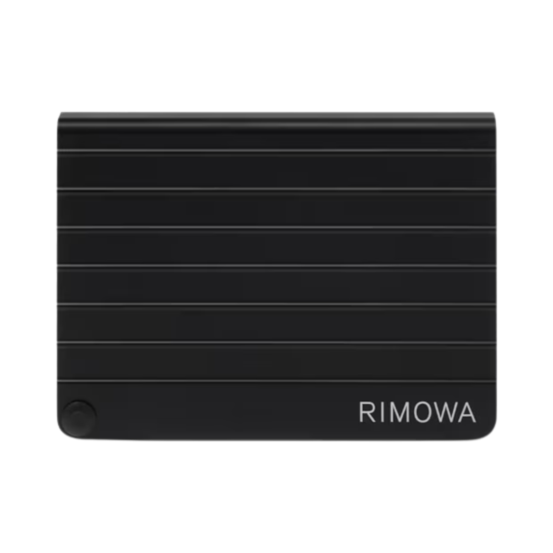 리모와 알루미늄 카드 홀더 블랙(Rimowa Aluminium Card Holder Black)