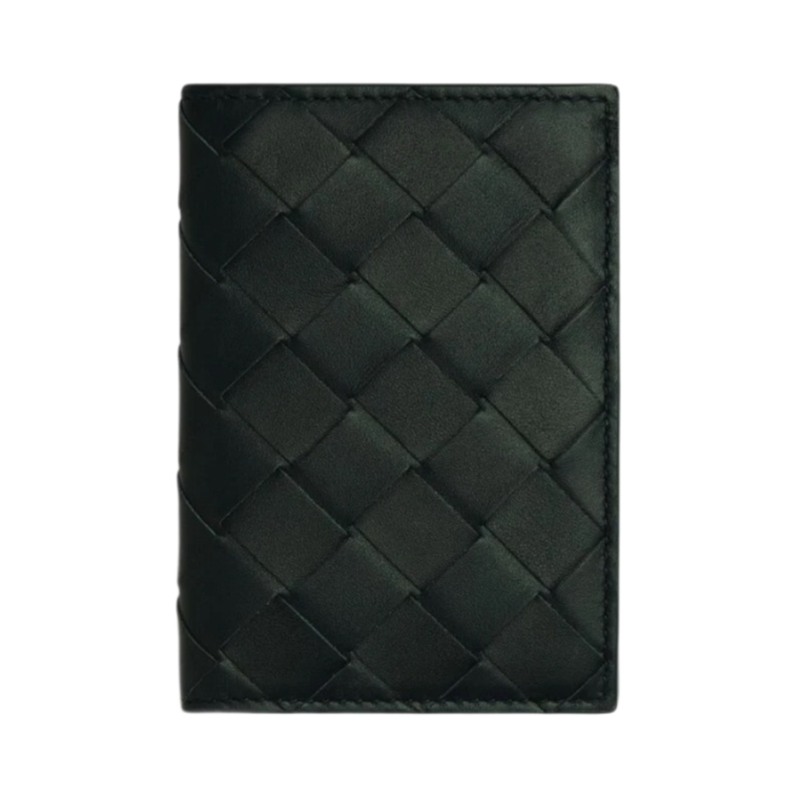 보테가 베네타 플랩 카드 케이스 다크 그린(Bottega Veneta Flap Card Case Dark Green) - 1