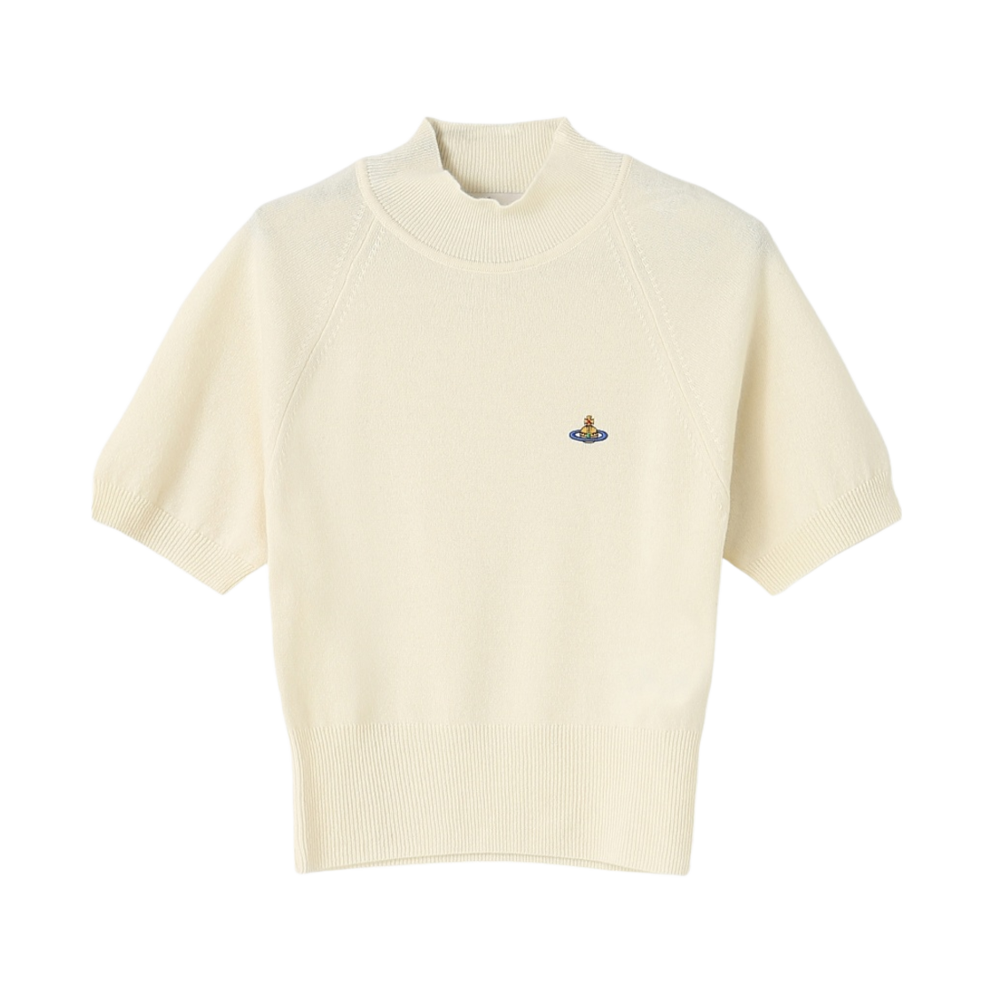 (W) 비비안 웨스트우드 베아 터틀넥 탑 내츄럴((W) Vivienne Westwood Bea Turtleneck Top Natural) - 1