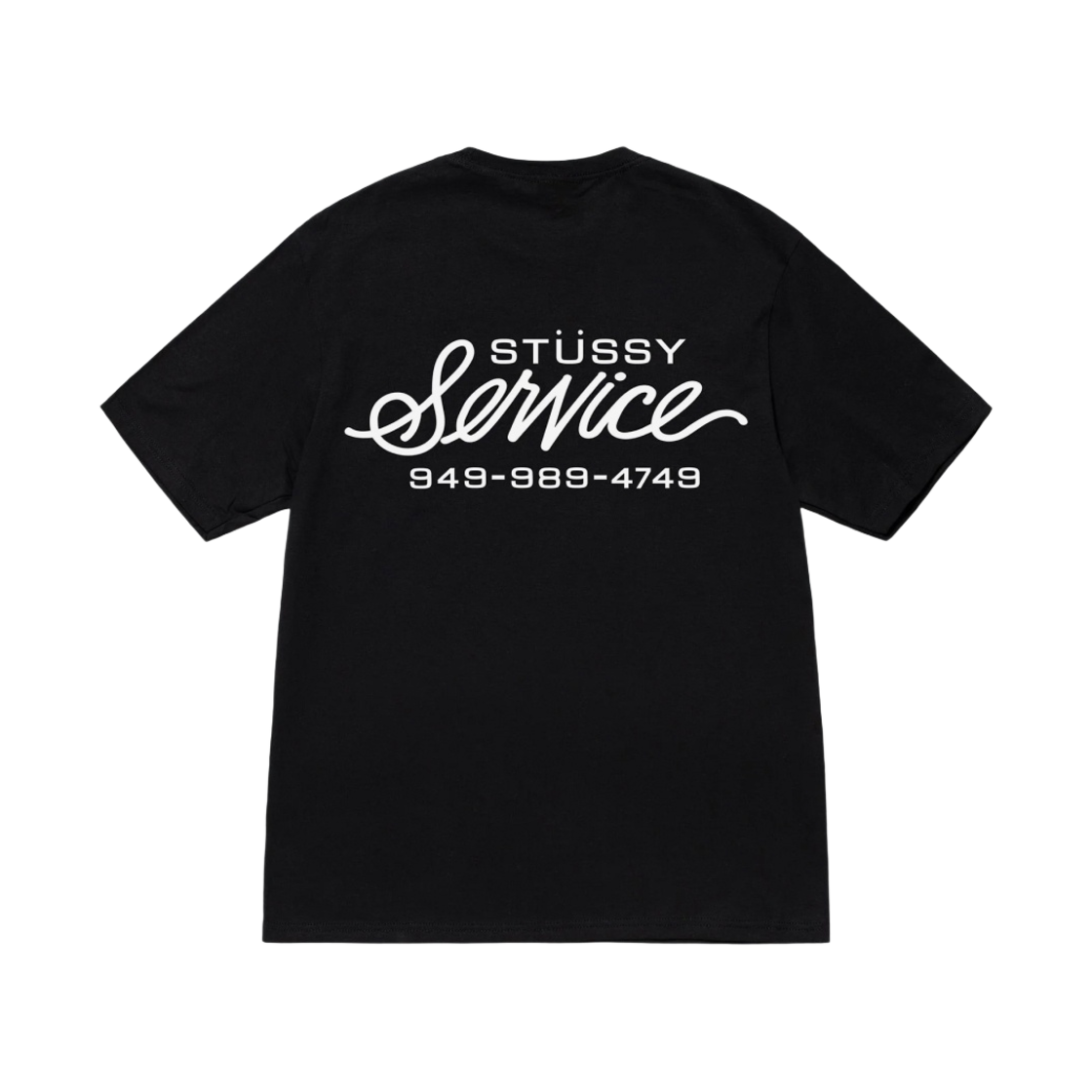 스투시 서비스 티셔츠 블랙(Stussy Service T-Shirt Black) - 1