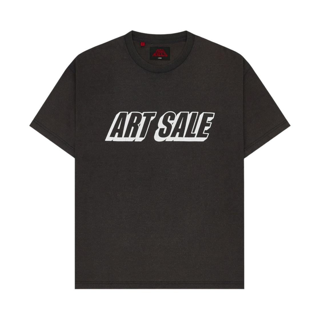 갤러리 디파트먼트 아트 세일 티셔츠 블랙(Gallery Dept. Art Sale T-Shirt Black) - 1