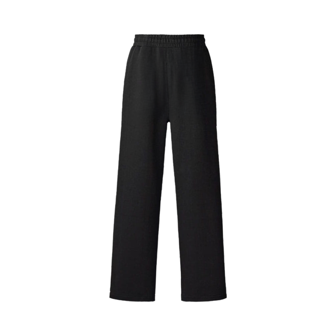 473715-09 Uniqlo C Long Sweat Wide Pants Black
