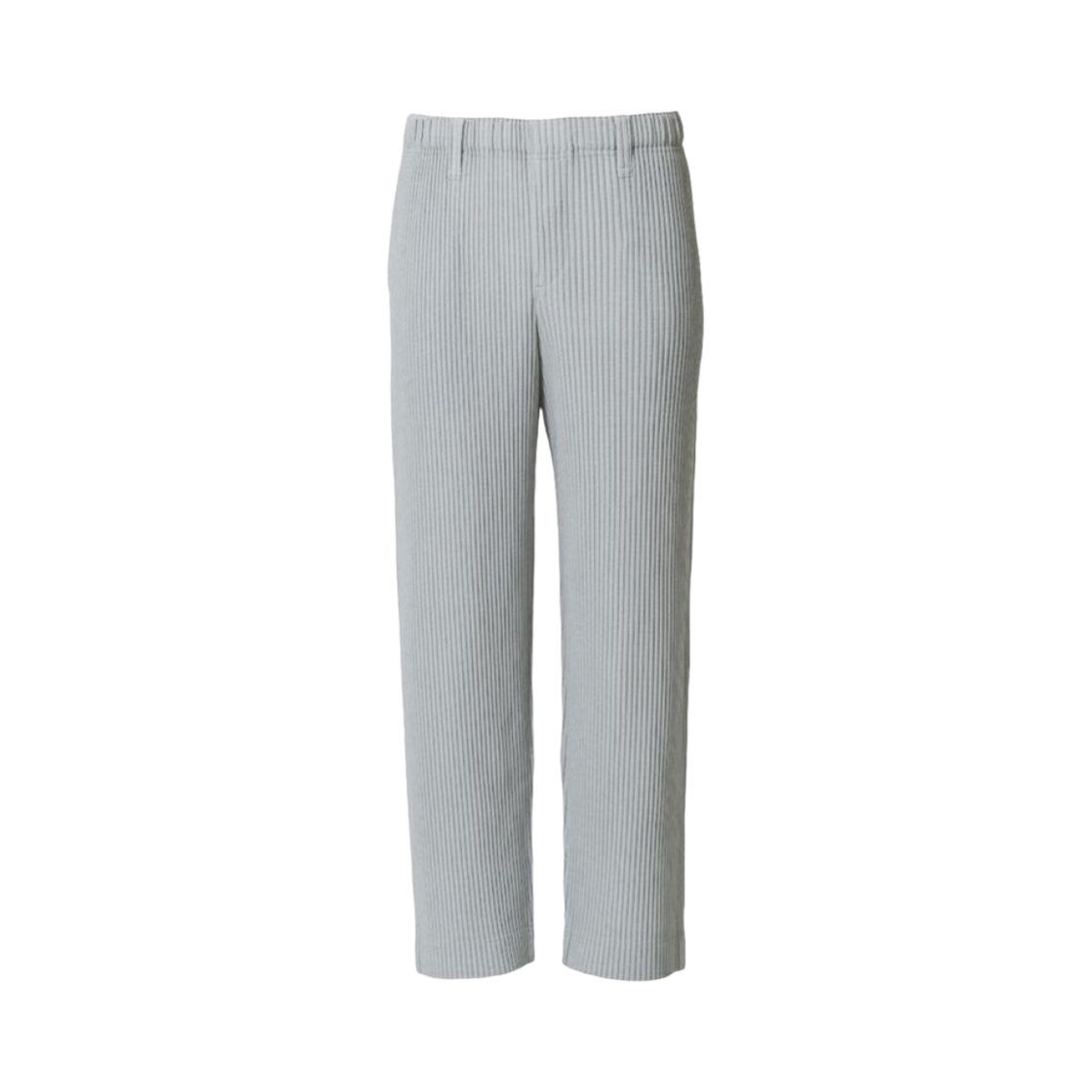 옴므 플리세 이세이 미야케 스트레이트 베이직 팬츠 라이트 그레이(Homme Plisse Issey Miyake Straight Basics Pants Light Grey)