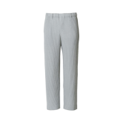 Homme Plisse Issey Miyake Straight Basics Pants Light Grey
