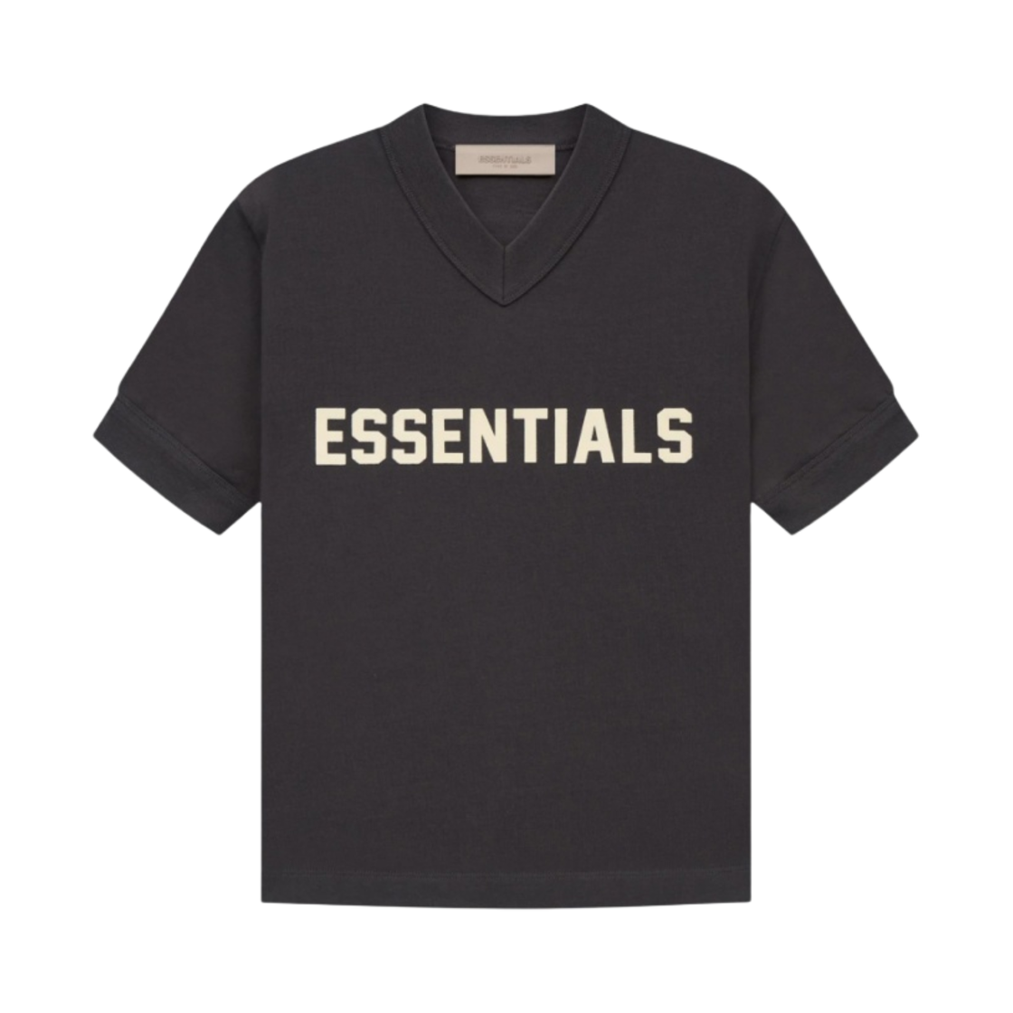 - (Kids) Essentials V-Neck T-Shirt Iron - 22SS