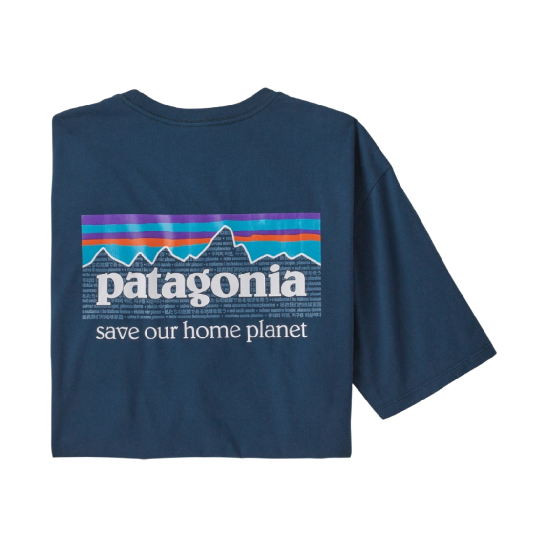 파타고니아 P-6 미션 오가닉 티셔츠 타이드풀 블루(Patagonia P-6 Mission Organic T-Shirt Tidepool Blue) - 1