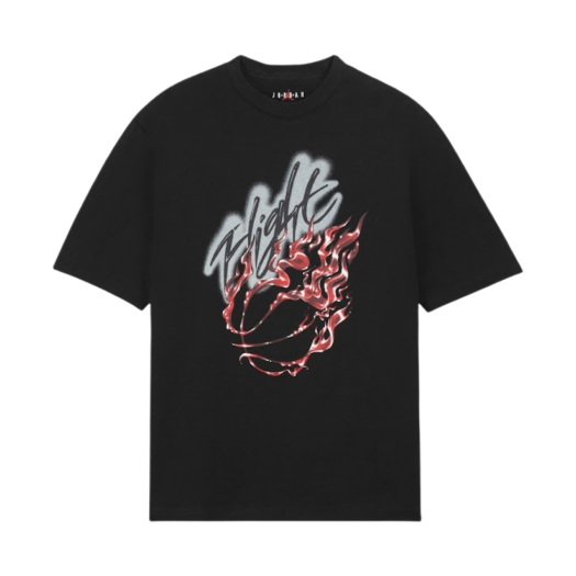 Jordan x Travis Scott T-Shirt Black - Asia