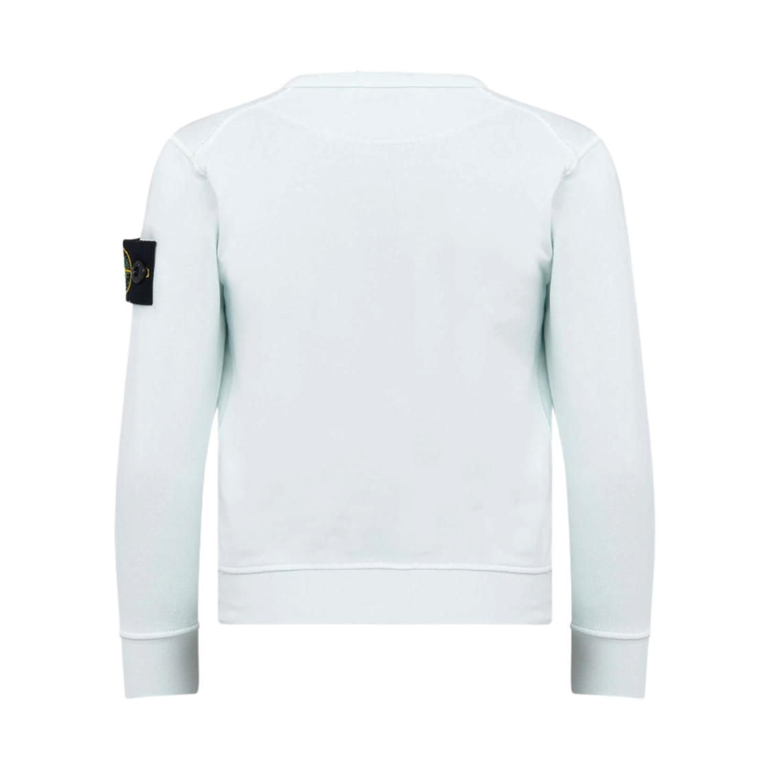 (키즈) 스톤 아일랜드 61340 코튼 플리스 크루넥 스웨트셔츠 스카이 블루 - 22SS((Kids) Stone Island 61340 Cotton Fleece Crewneck Sweatshirt Sky Blue - 22SS) - 2