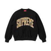 Supreme Inside Out Crewneck Black - 23FW