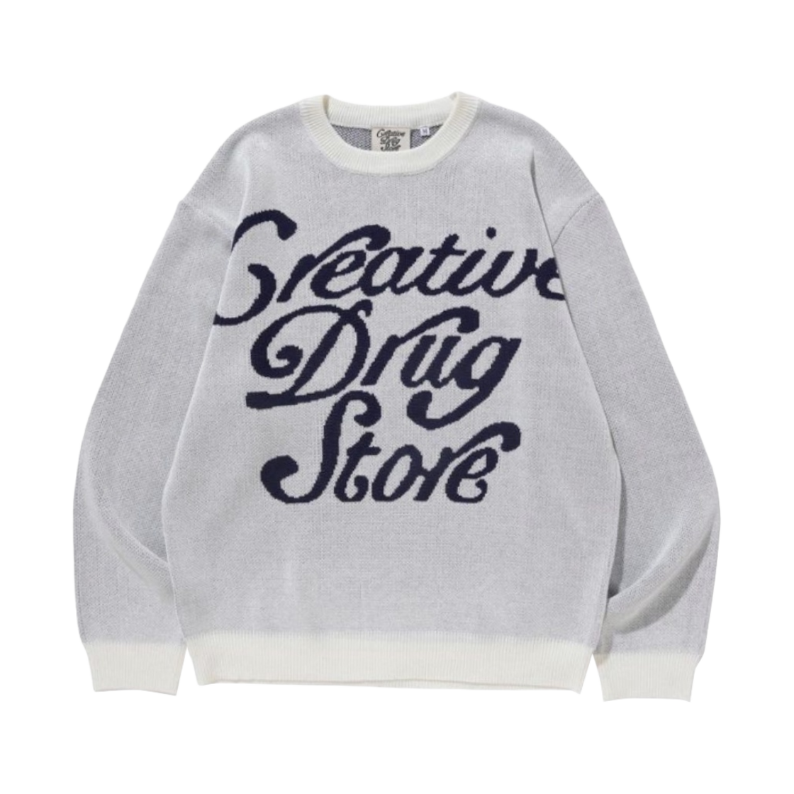베르디 x 크리에이티브 드러그 스토어 니트 화이트(Verdy x Creative Drug Store Knit White)