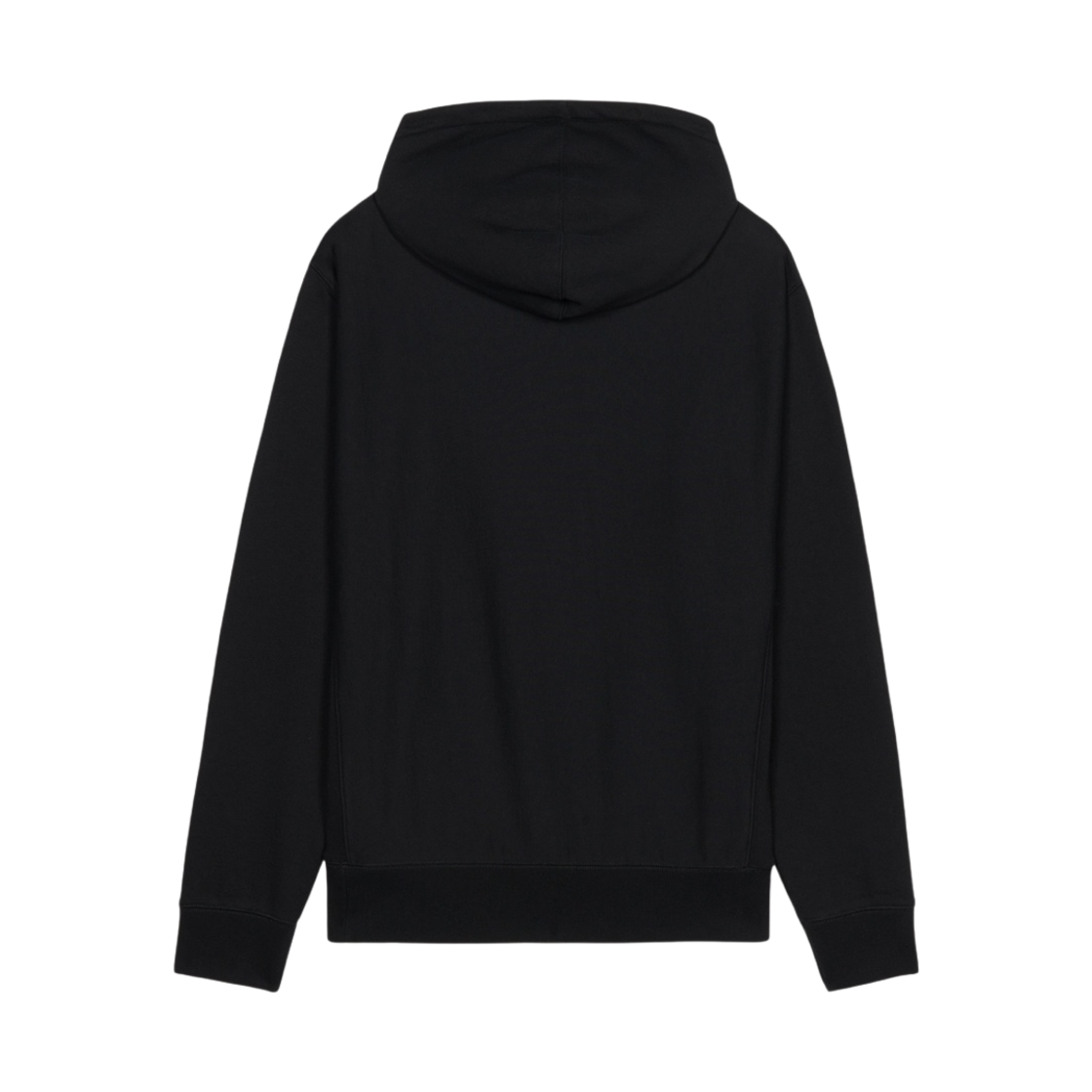 메종 키츠네 미니 핸드라이팅 릴렉스드 후드 블랙(Maison Kitsune Mini Handwriting Relaxed Hoodie Black) - 2