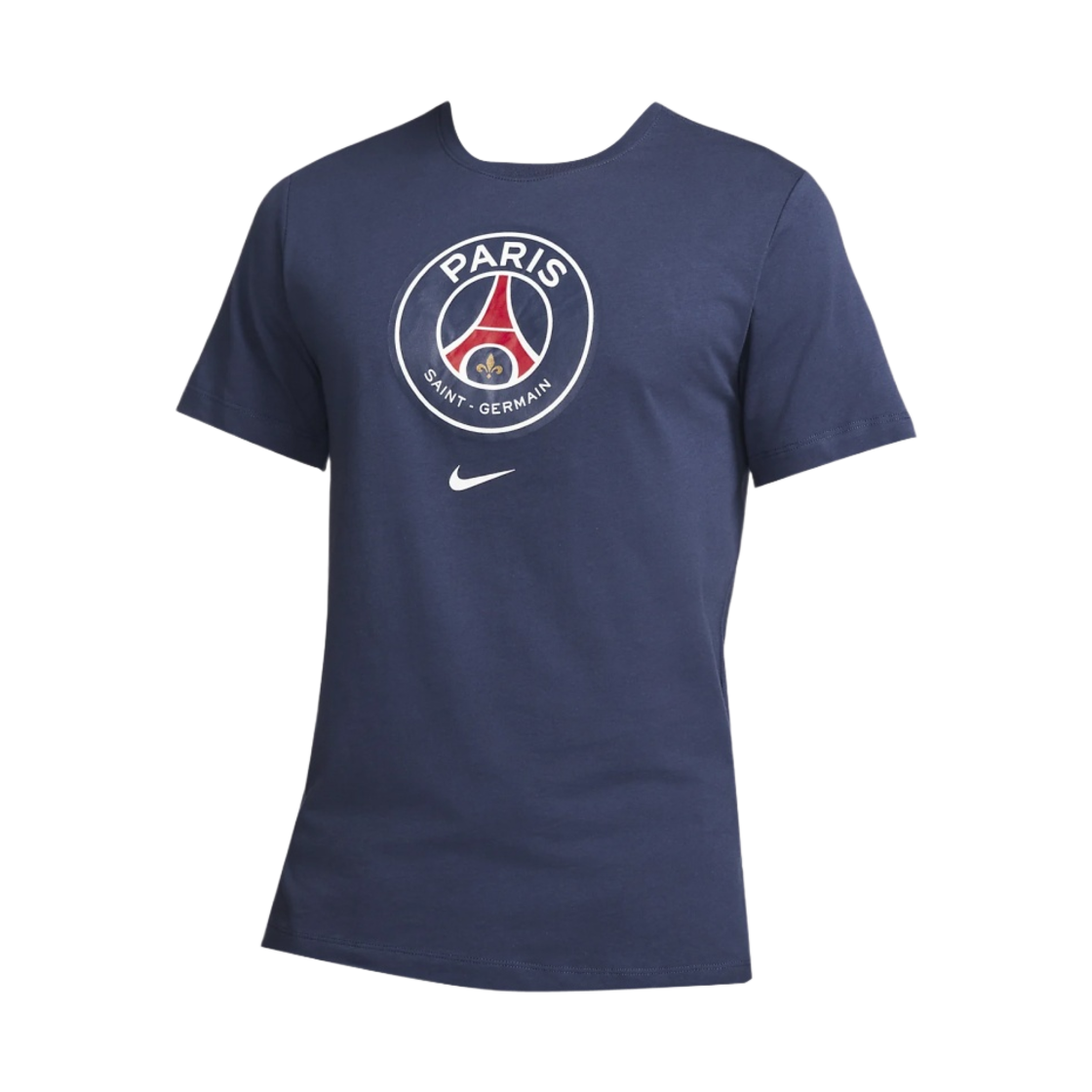DJ1316-410 Nike Paris Saint-Germain Crest Soccer T-Shirt Midnight Navy - Asia