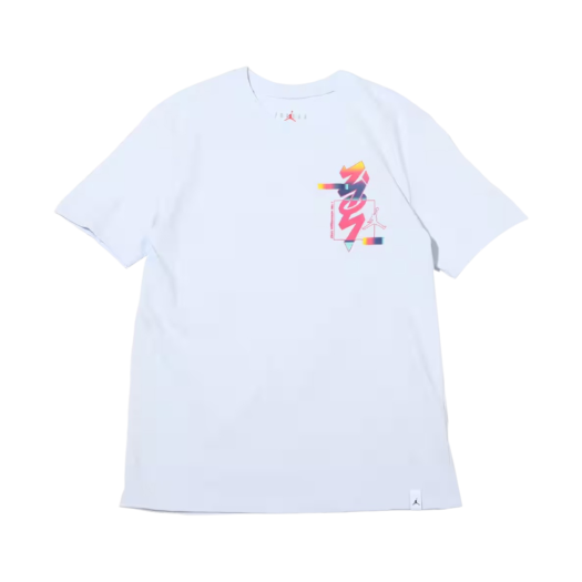 Jordan x Zion Seasonal T-Shirt Half Blue - Asia