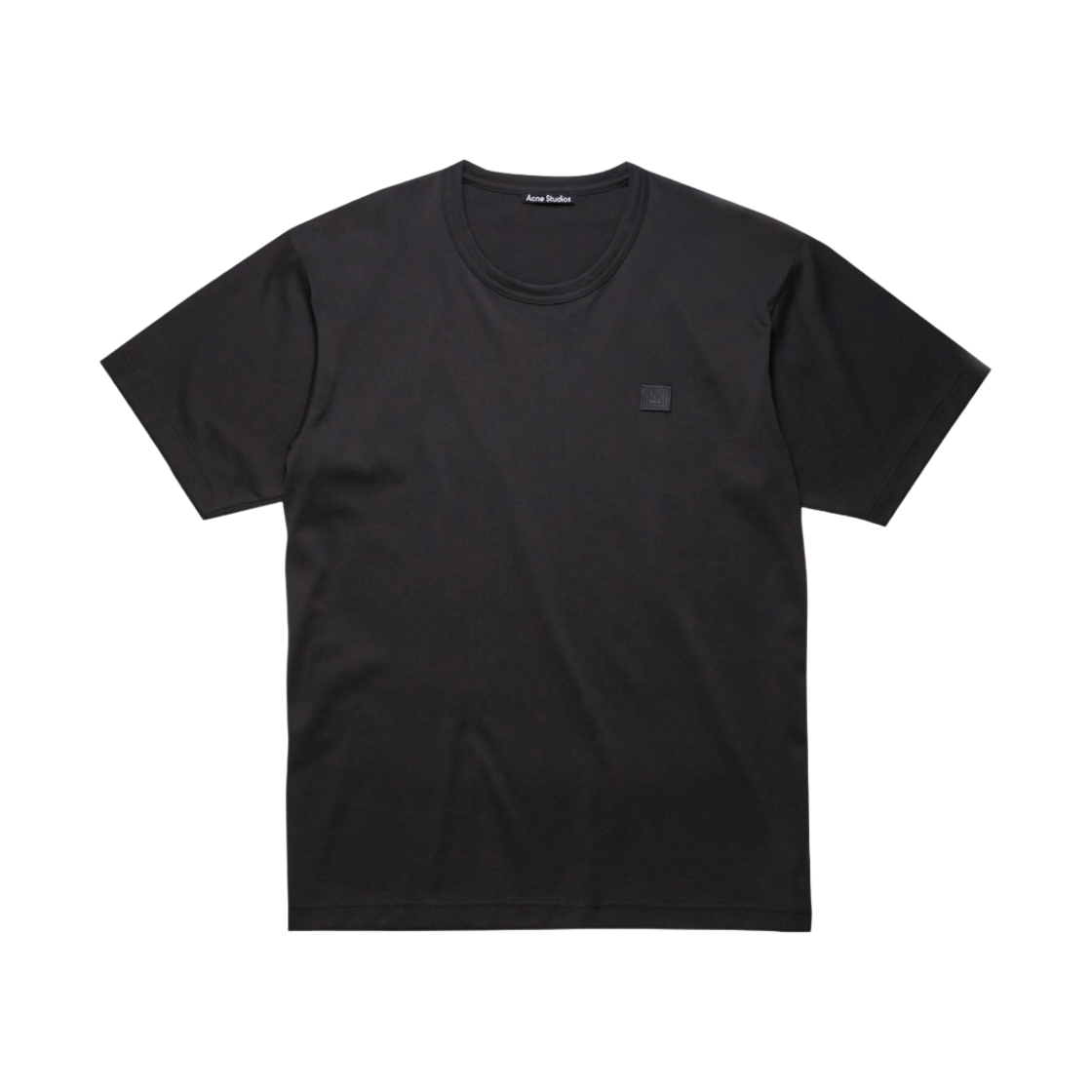 아크네 스튜디오 내쉬 페이스 크루넥 티셔츠 블랙(Acne Studios Nash Face Crewneck T-Shirt Black)