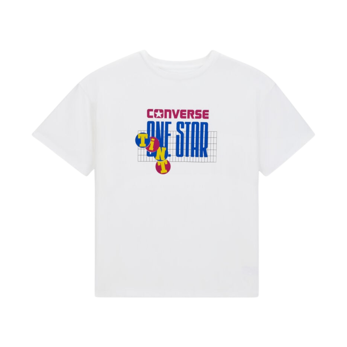 10027908-A01 Converse x Thisisneverthat Grid T-Shirt White